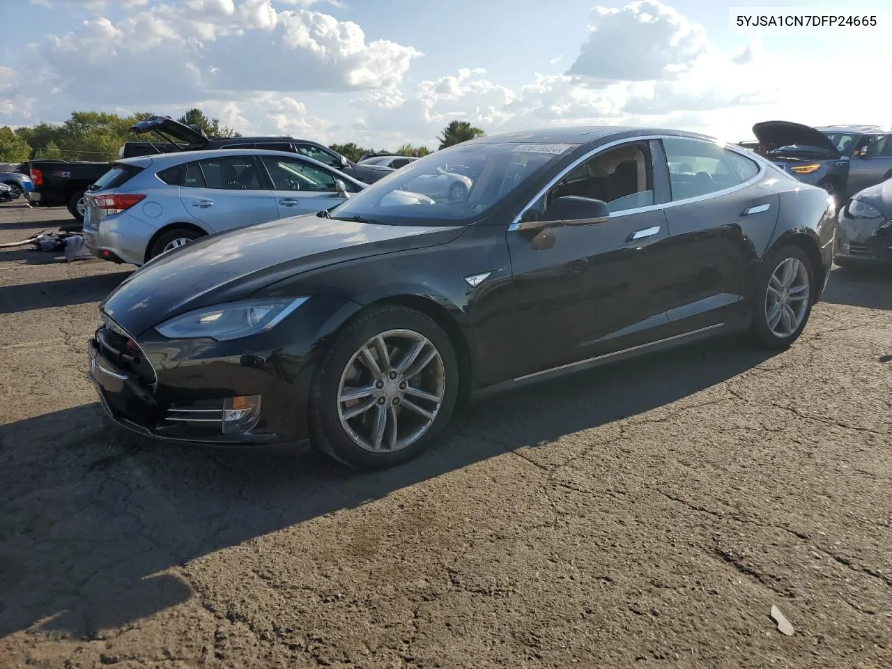 2013 Tesla Model S VIN: 5YJSA1CN7DFP24665 Lot: 72679604