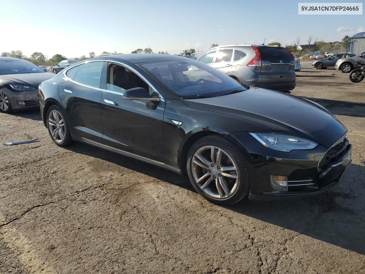 2013 Tesla Model S VIN: 5YJSA1CN7DFP24665 Lot: 72679604