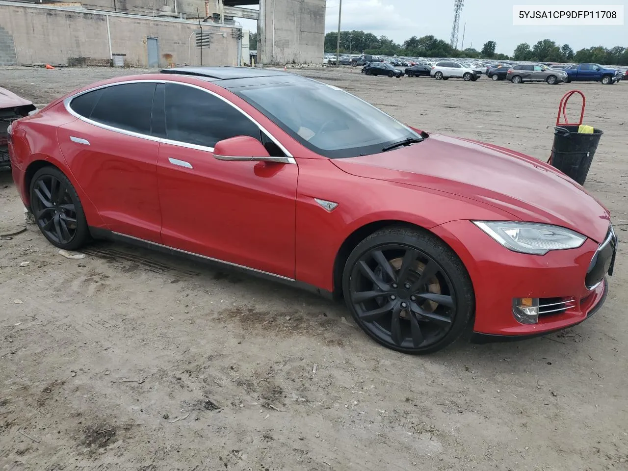 2013 Tesla Model S VIN: 5YJSA1CP9DFP11708 Lot: 73164714