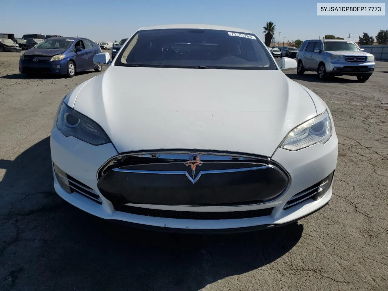 2013 Tesla Model S VIN: 5YJSA1DP8DFP17773 Lot: 73701204