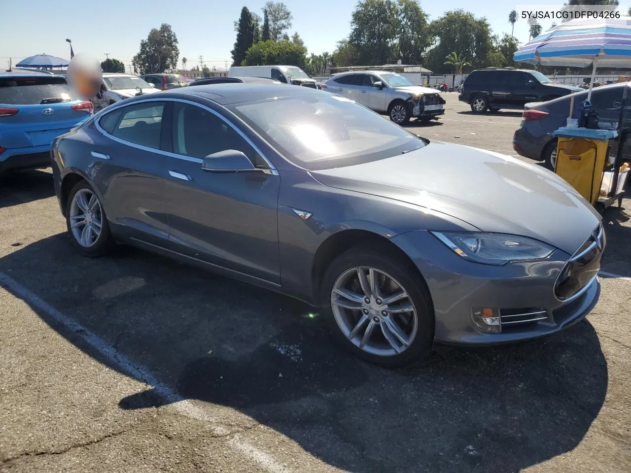 2013 Tesla Model S VIN: 5YJSA1CG1DFP04266 Lot: 73773964