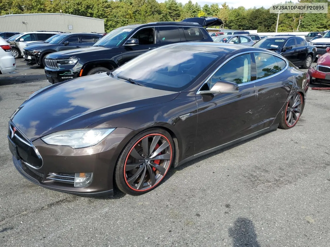 2013 Tesla Model S VIN: 5YJSA1DP4DFP20895 Lot: 73978504