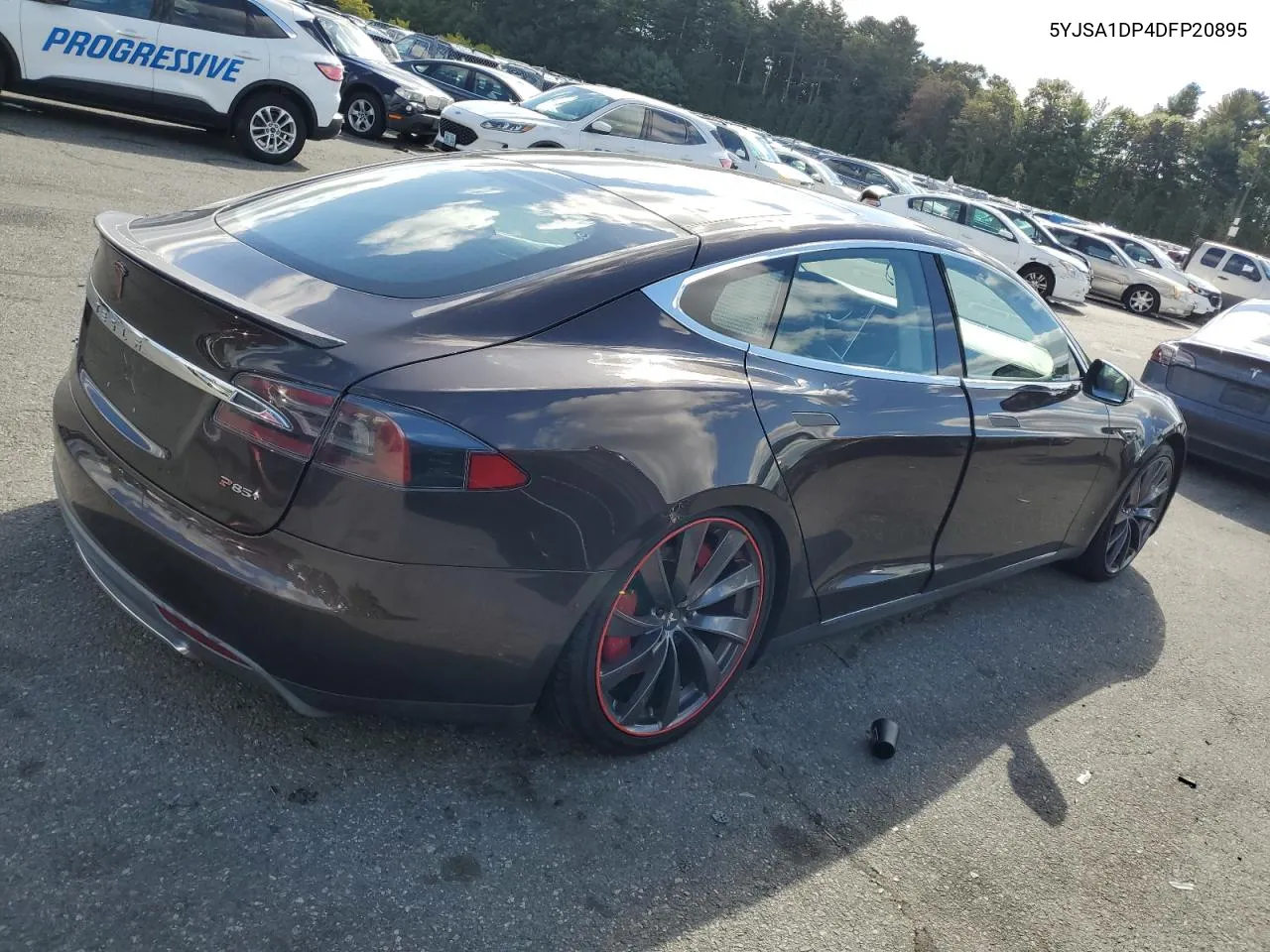 2013 Tesla Model S VIN: 5YJSA1DP4DFP20895 Lot: 73978504