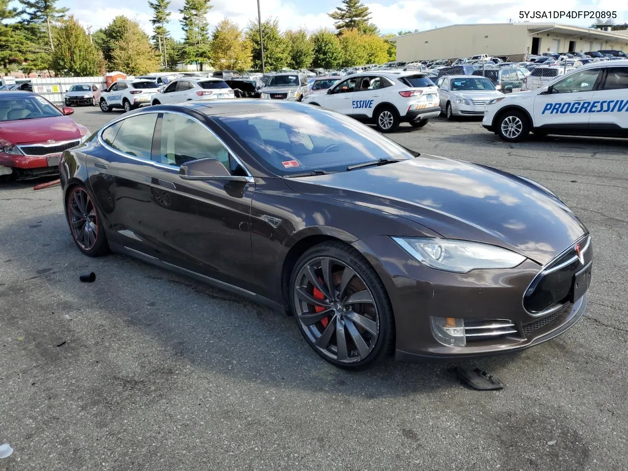 2013 Tesla Model S VIN: 5YJSA1DP4DFP20895 Lot: 73978504