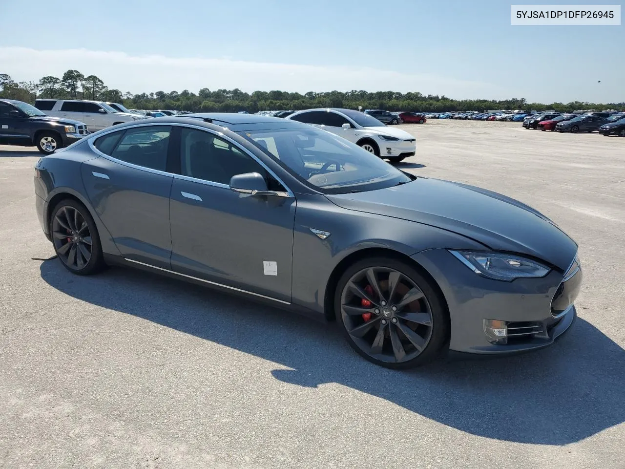 2013 Tesla Model S VIN: 5YJSA1DP1DFP26945 Lot: 74308634