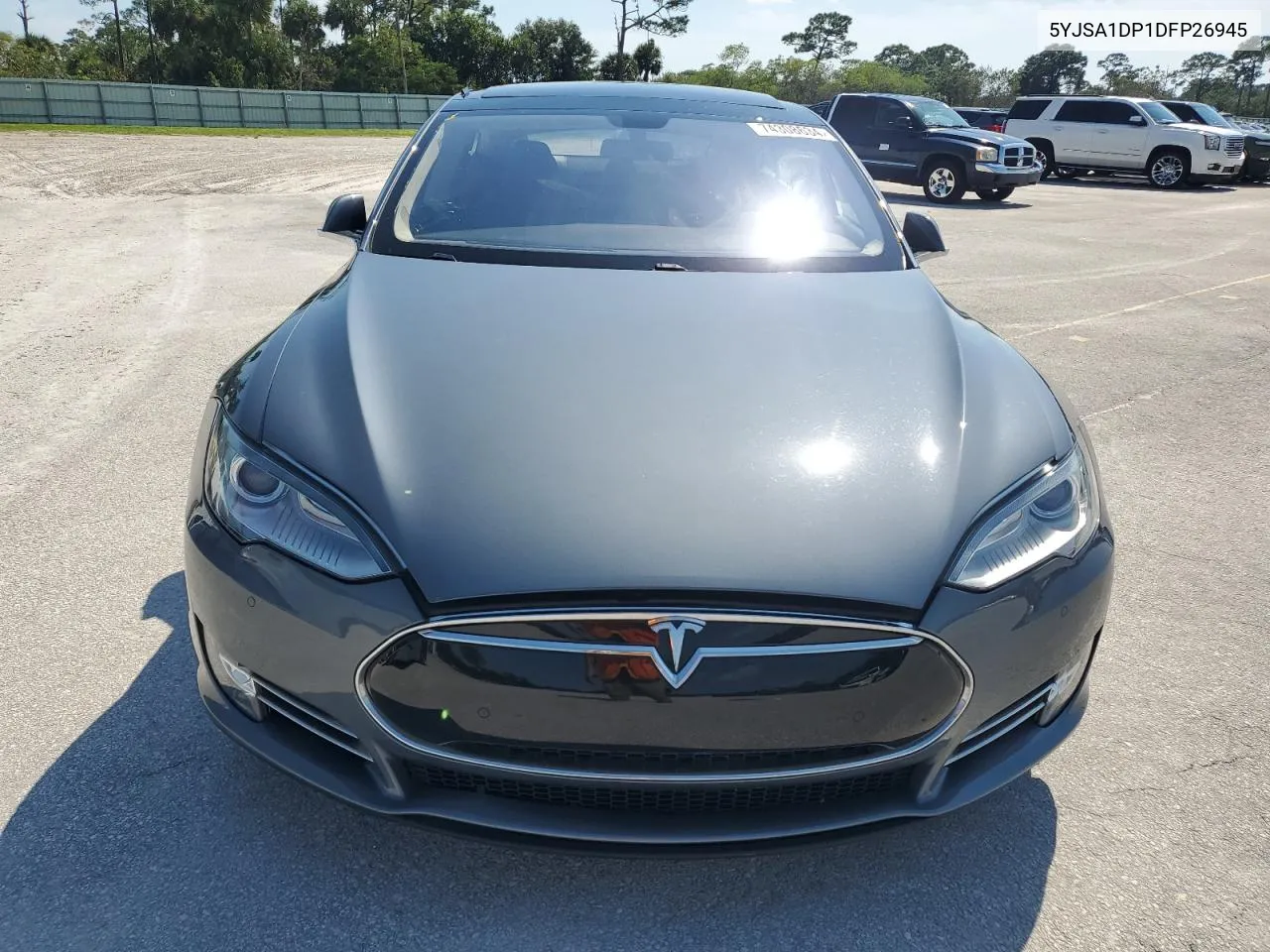 2013 Tesla Model S VIN: 5YJSA1DP1DFP26945 Lot: 74308634