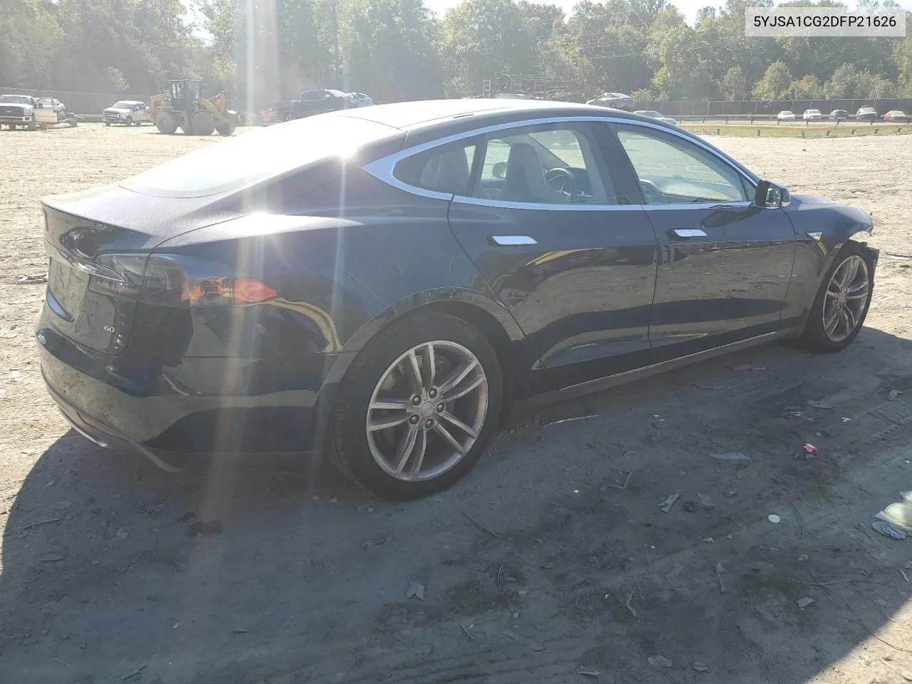 2013 Tesla Model S VIN: 5YJSA1CG2DFP21626 Lot: 74552804