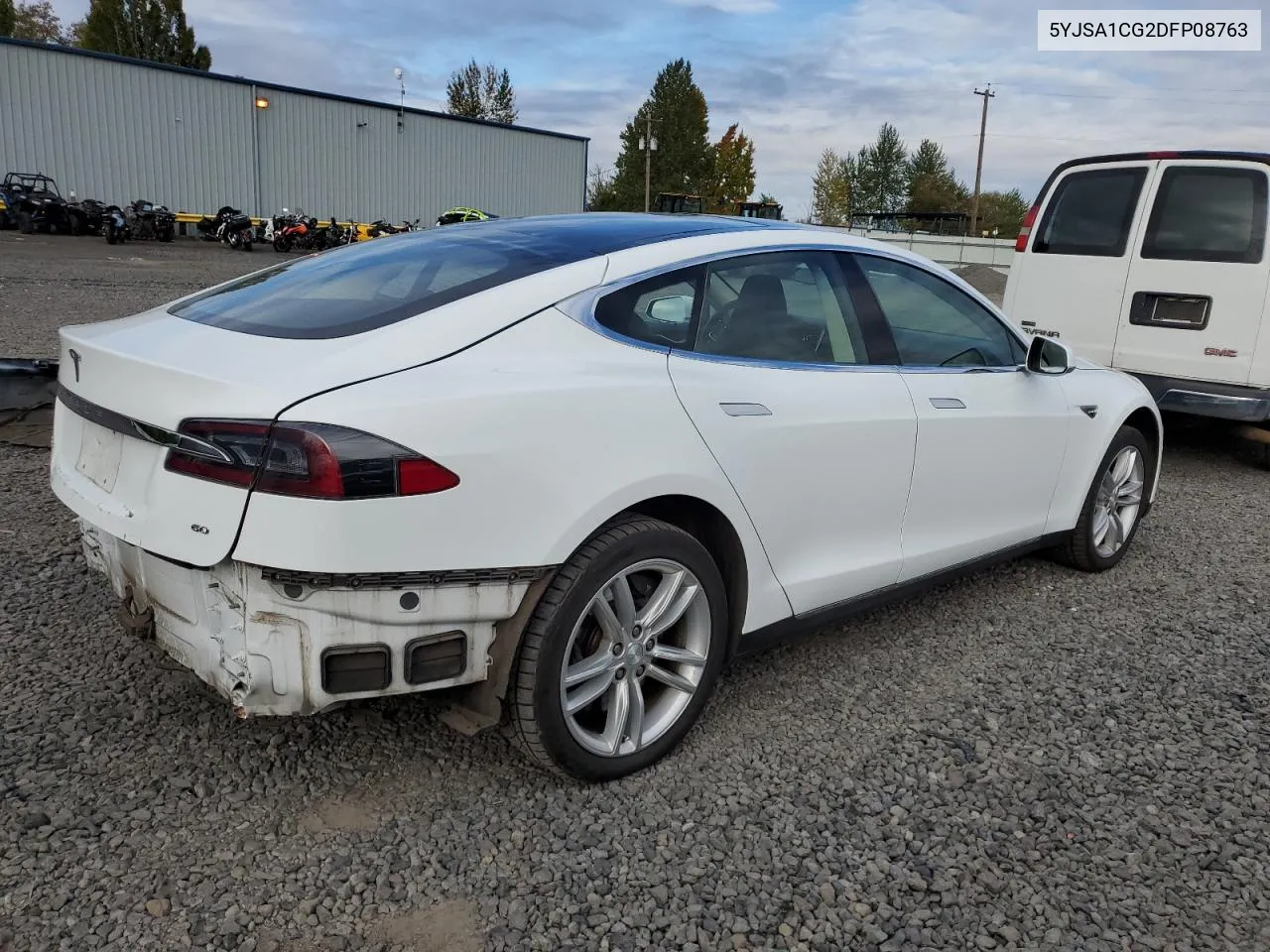 2013 Tesla Model S VIN: 5YJSA1CG2DFP08763 Lot: 74799674