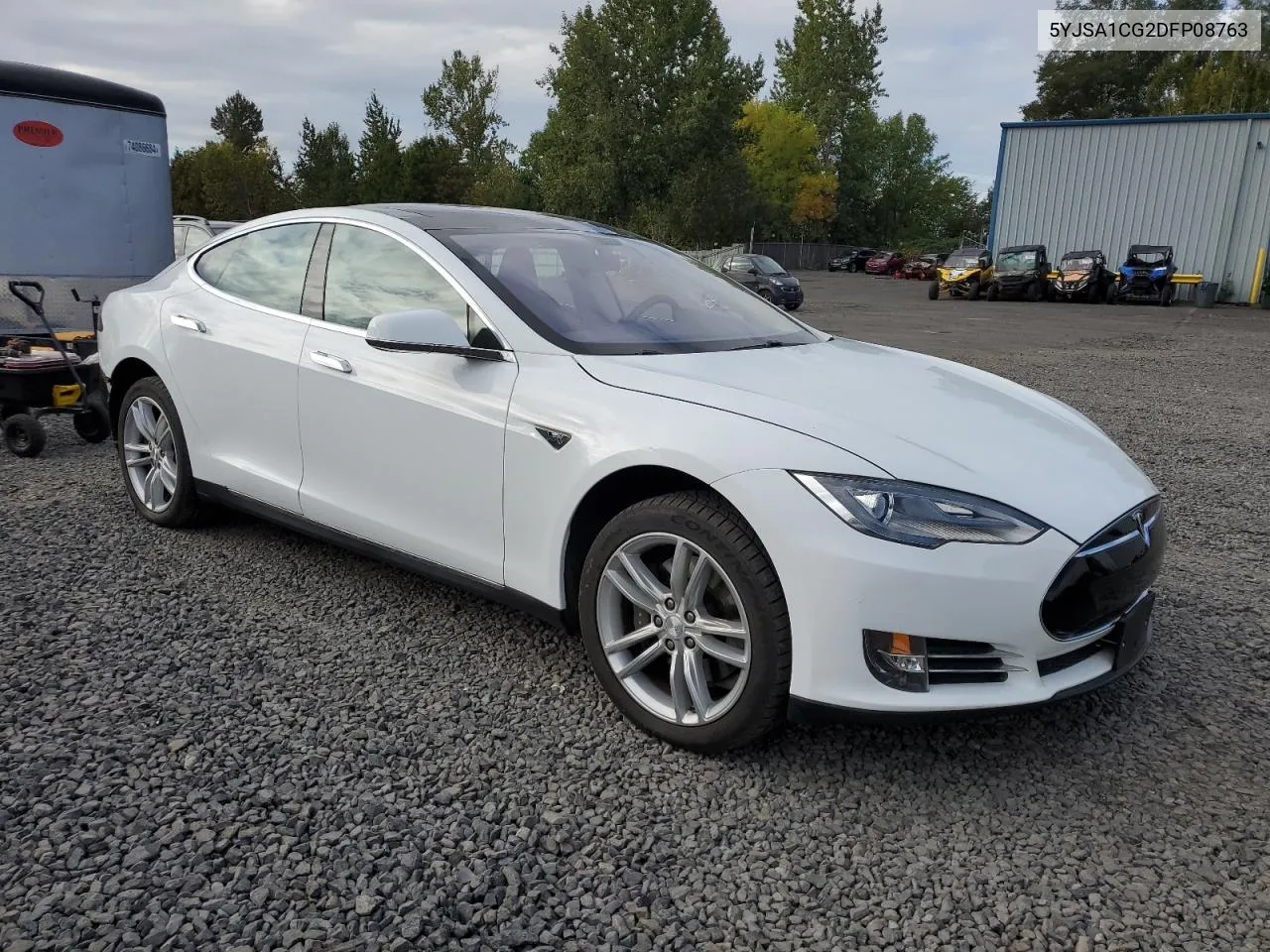 2013 Tesla Model S VIN: 5YJSA1CG2DFP08763 Lot: 74799674