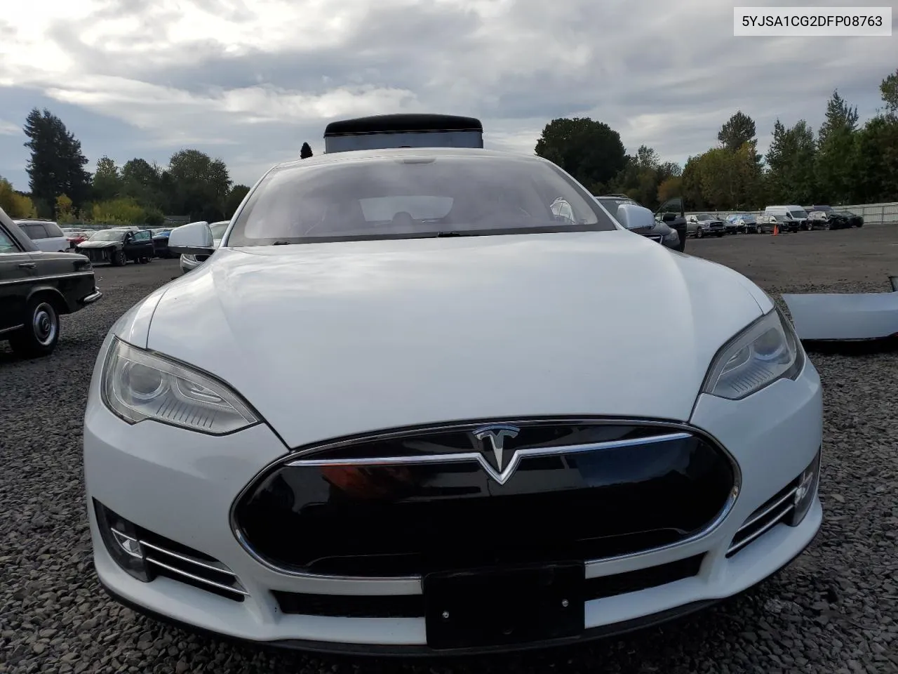 2013 Tesla Model S VIN: 5YJSA1CG2DFP08763 Lot: 74799674