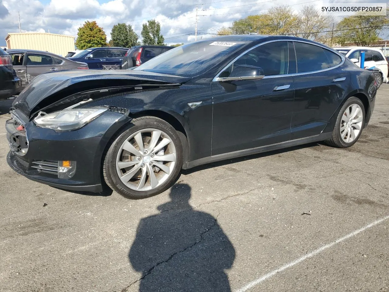 2013 Tesla Model S VIN: 5YJSA1CG5DFP20857 Lot: 75382644