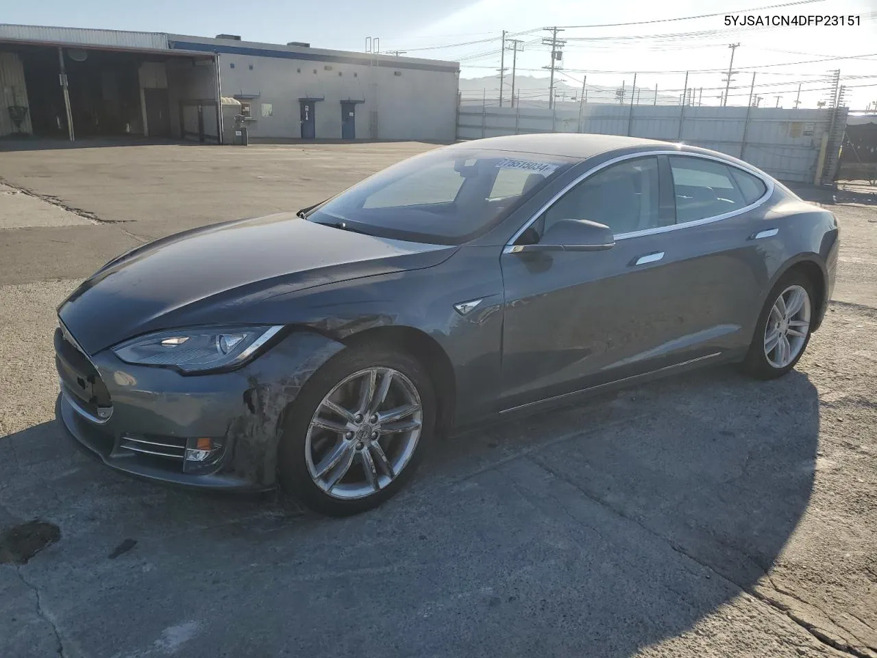 2013 Tesla Model S VIN: 5YJSA1CN4DFP23151 Lot: 75515034