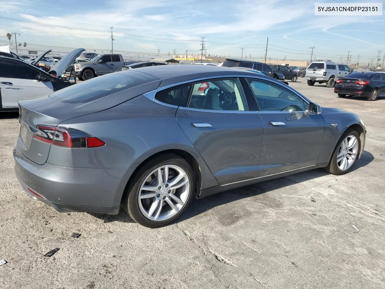 2013 Tesla Model S VIN: 5YJSA1CN4DFP23151 Lot: 75515034