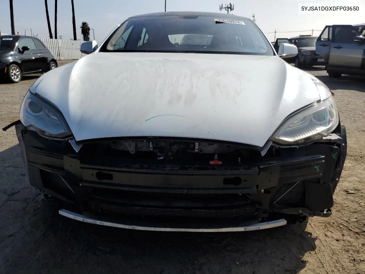 2013 Tesla Model S VIN: 5YJSA1DGXDFP03650 Lot: 75519974