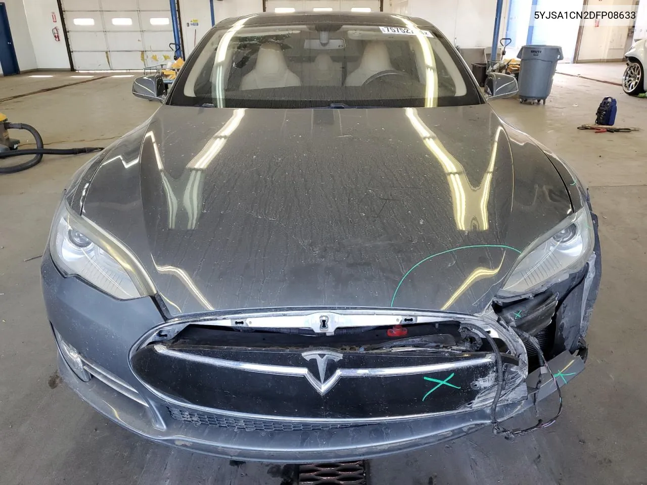 2013 Tesla Model S VIN: 5YJSA1CN2DFP08633 Lot: 75752784