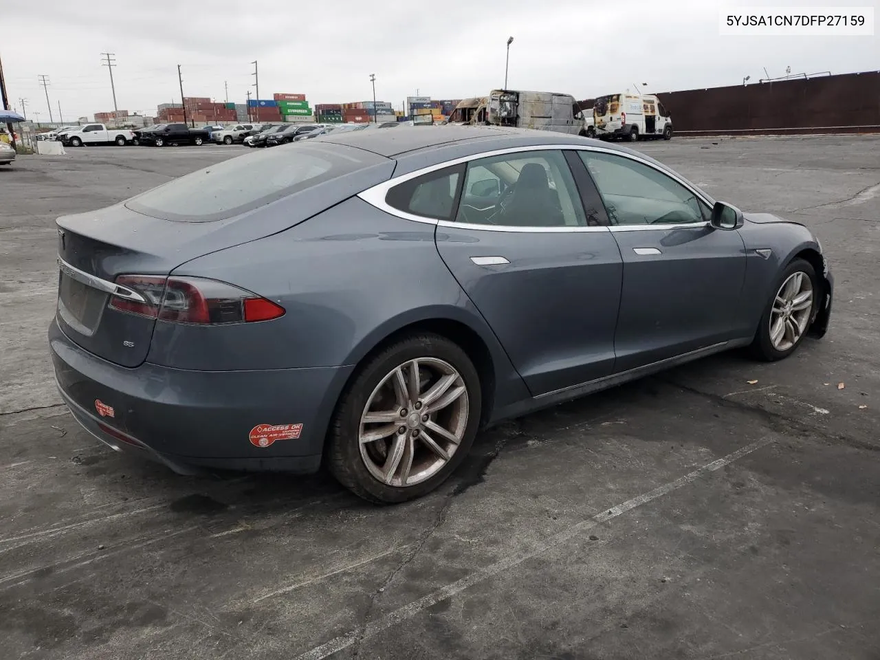 2013 Tesla Model S VIN: 5YJSA1CN7DFP27159 Lot: 76513034