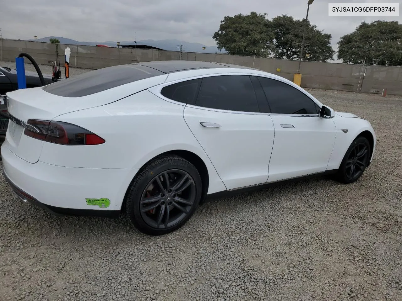 2013 Tesla Model S VIN: 5YJSA1CG6DFP03744 Lot: 76659574