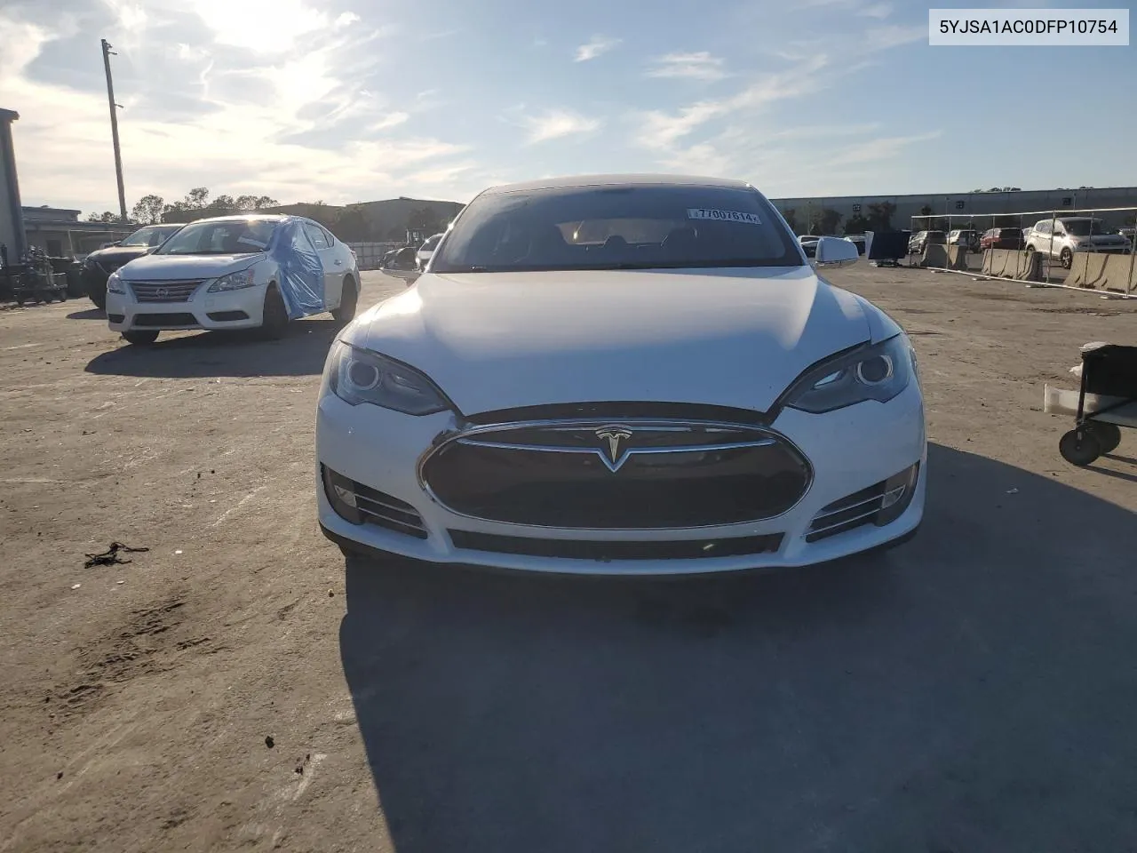 2013 Tesla Model S VIN: 5YJSA1AC0DFP10754 Lot: 77007614