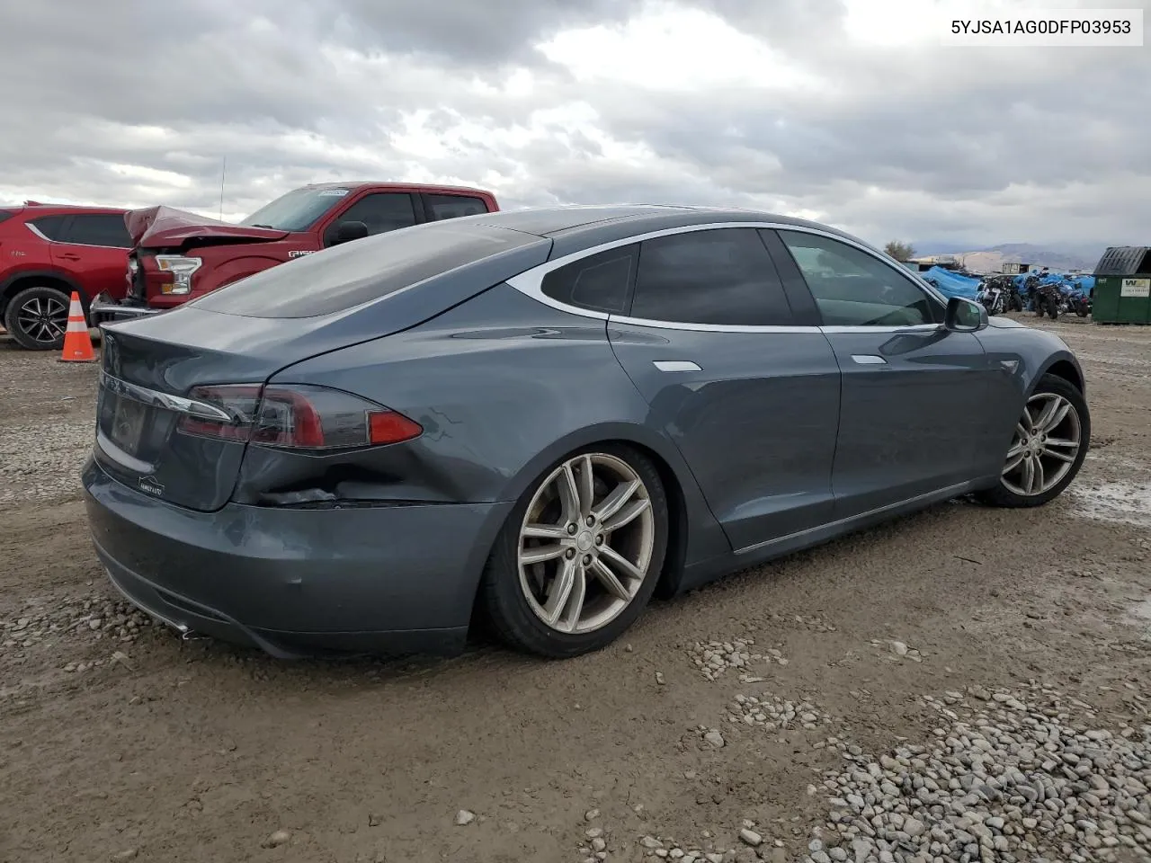 2013 Tesla Model S VIN: 5YJSA1AG0DFP03953 Lot: 77036604