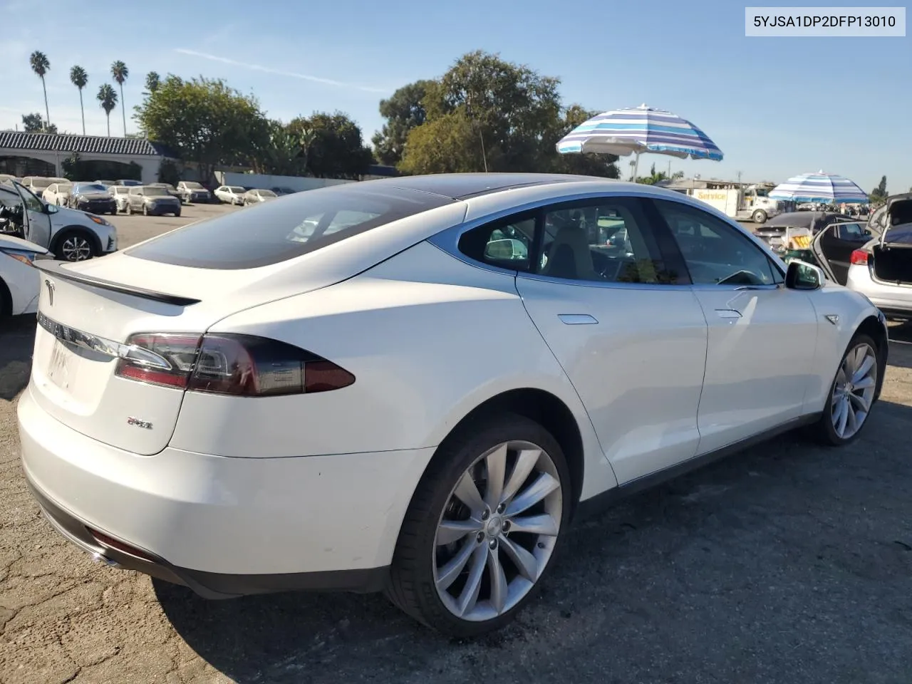 2013 Tesla Model S VIN: 5YJSA1DP2DFP13010 Lot: 77496854