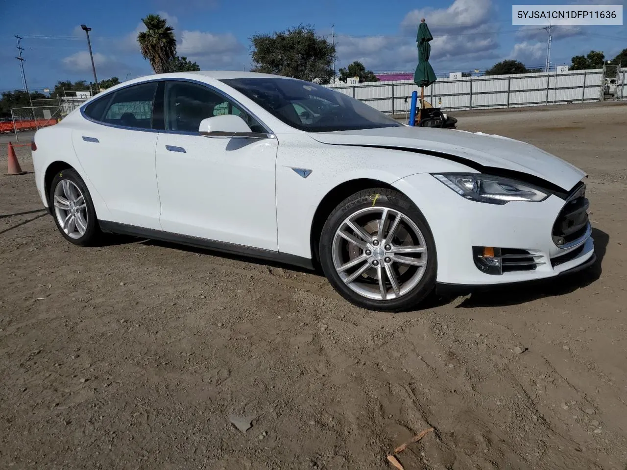 2013 Tesla Model S VIN: 5YJSA1CN1DFP11636 Lot: 78333554