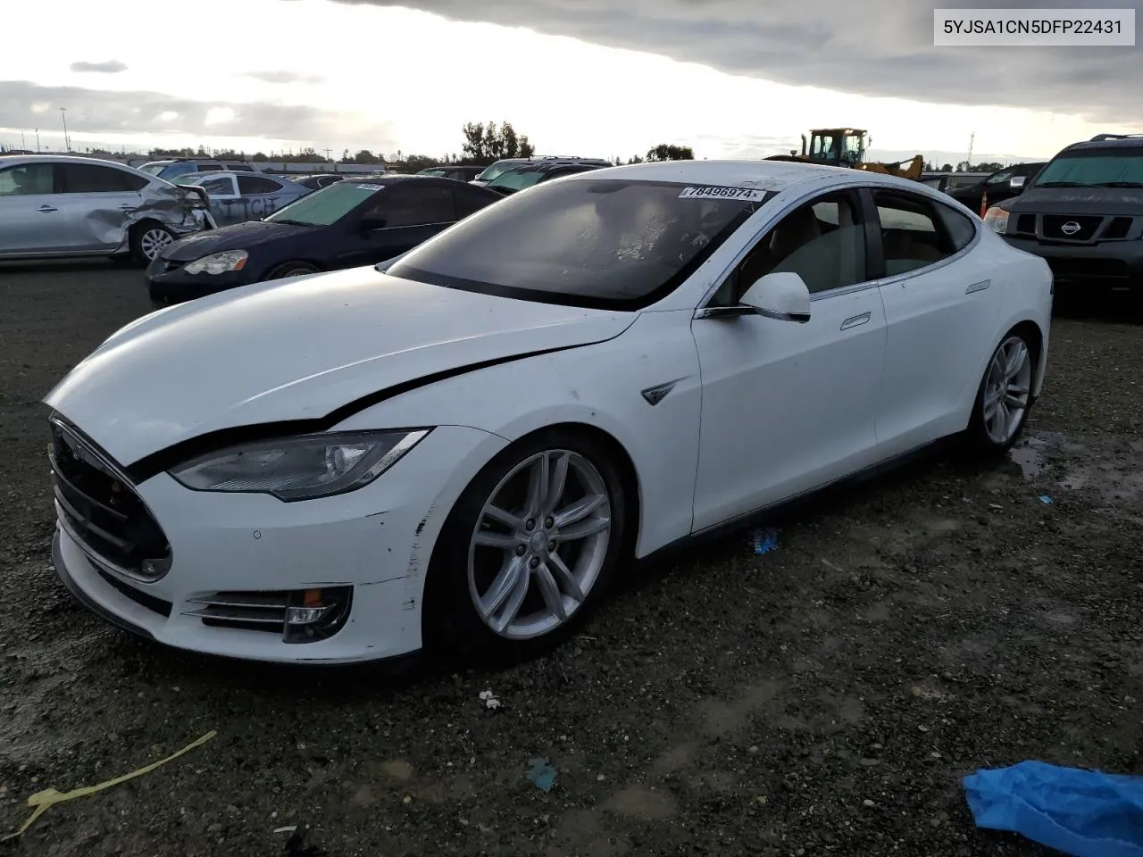 2013 Tesla Model S VIN: 5YJSA1CN5DFP22431 Lot: 78496974