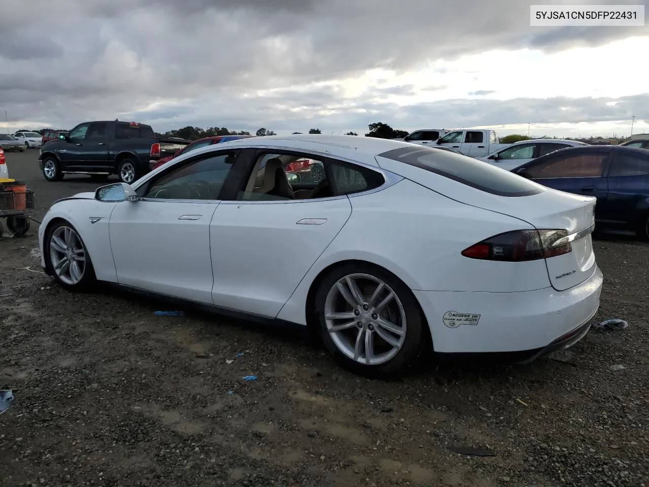 2013 Tesla Model S VIN: 5YJSA1CN5DFP22431 Lot: 78496974