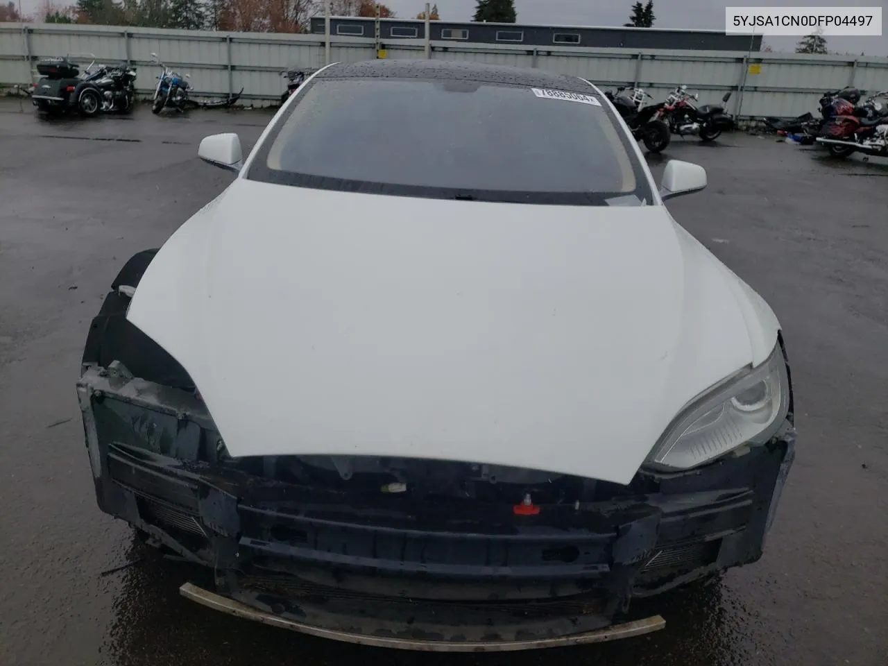 2013 Tesla Model S VIN: 5YJSA1CN0DFP04497 Lot: 78885064