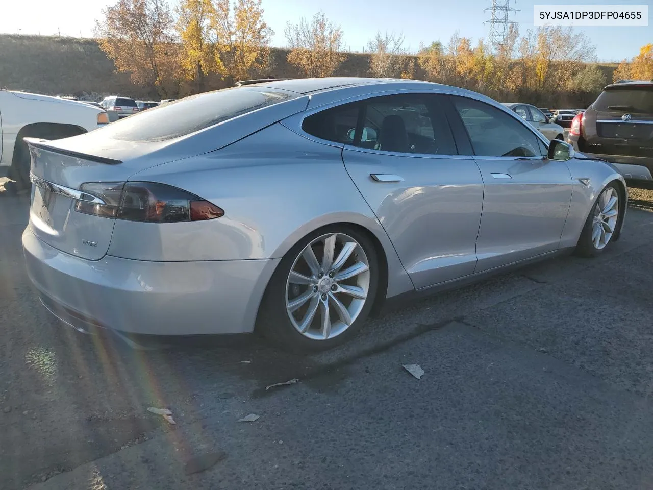 2013 Tesla Model S VIN: 5YJSA1DP3DFP04655 Lot: 79013884