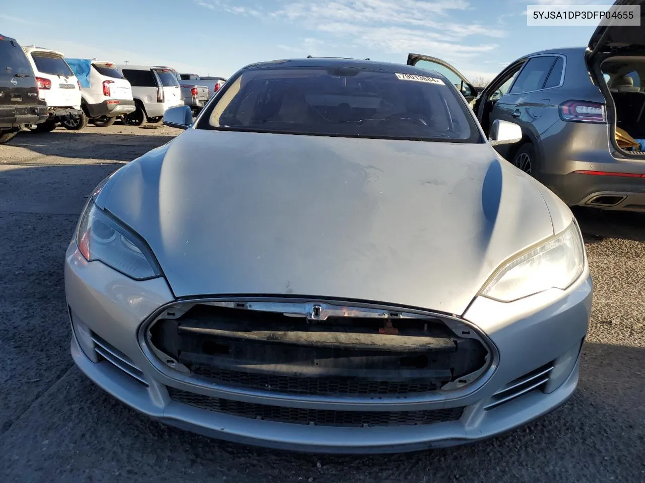 2013 Tesla Model S VIN: 5YJSA1DP3DFP04655 Lot: 79013884