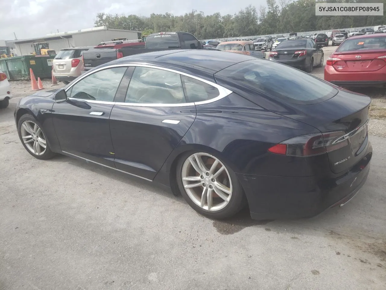 2013 Tesla Model S VIN: 5YJSA1CG8DFP08945 Lot: 79209404