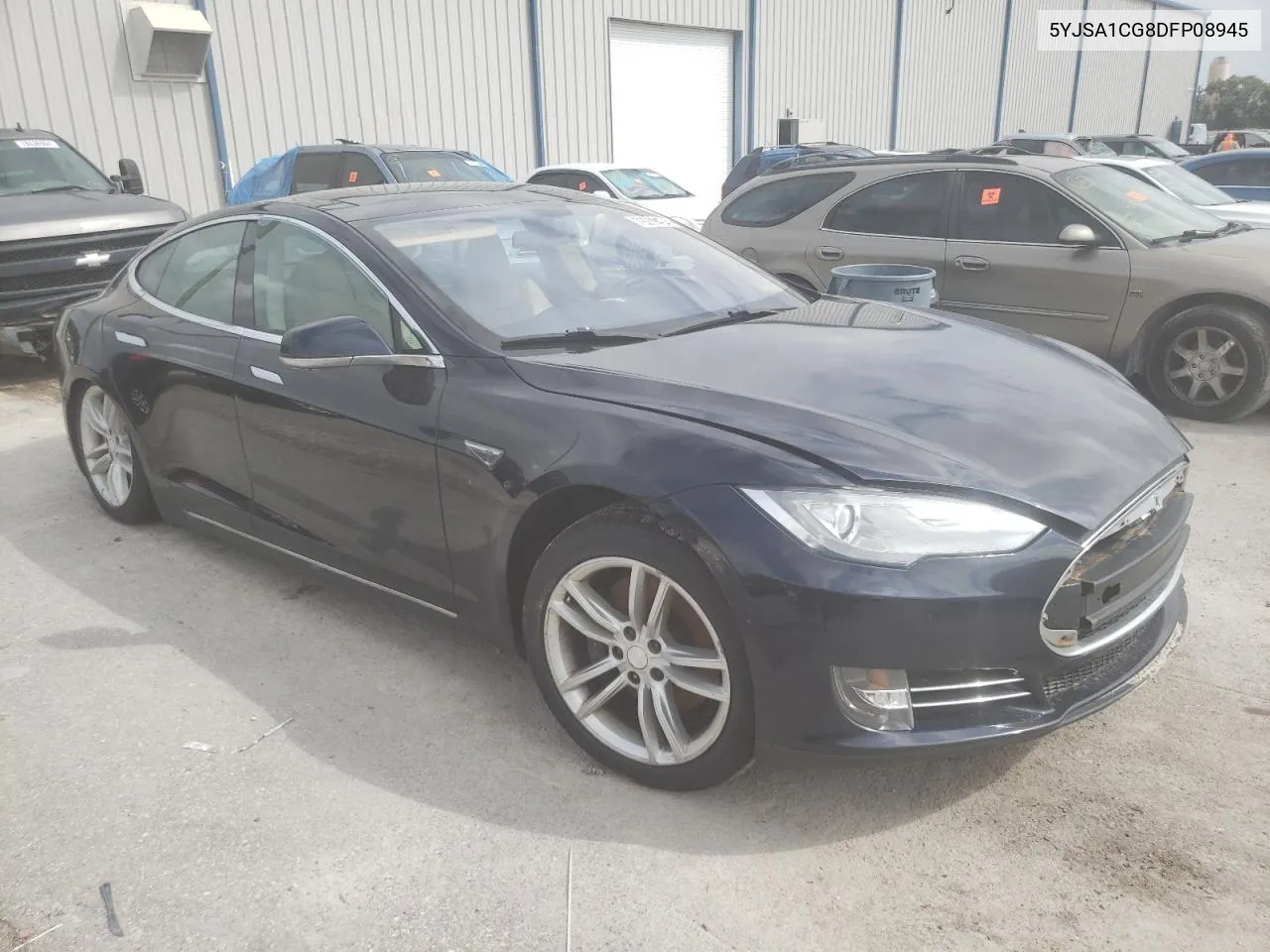 2013 Tesla Model S VIN: 5YJSA1CG8DFP08945 Lot: 79209404