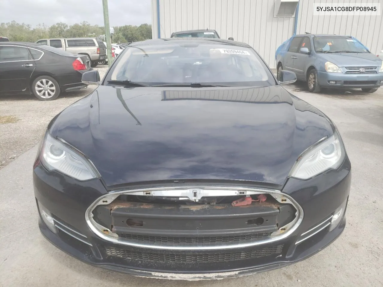 2013 Tesla Model S VIN: 5YJSA1CG8DFP08945 Lot: 79209404