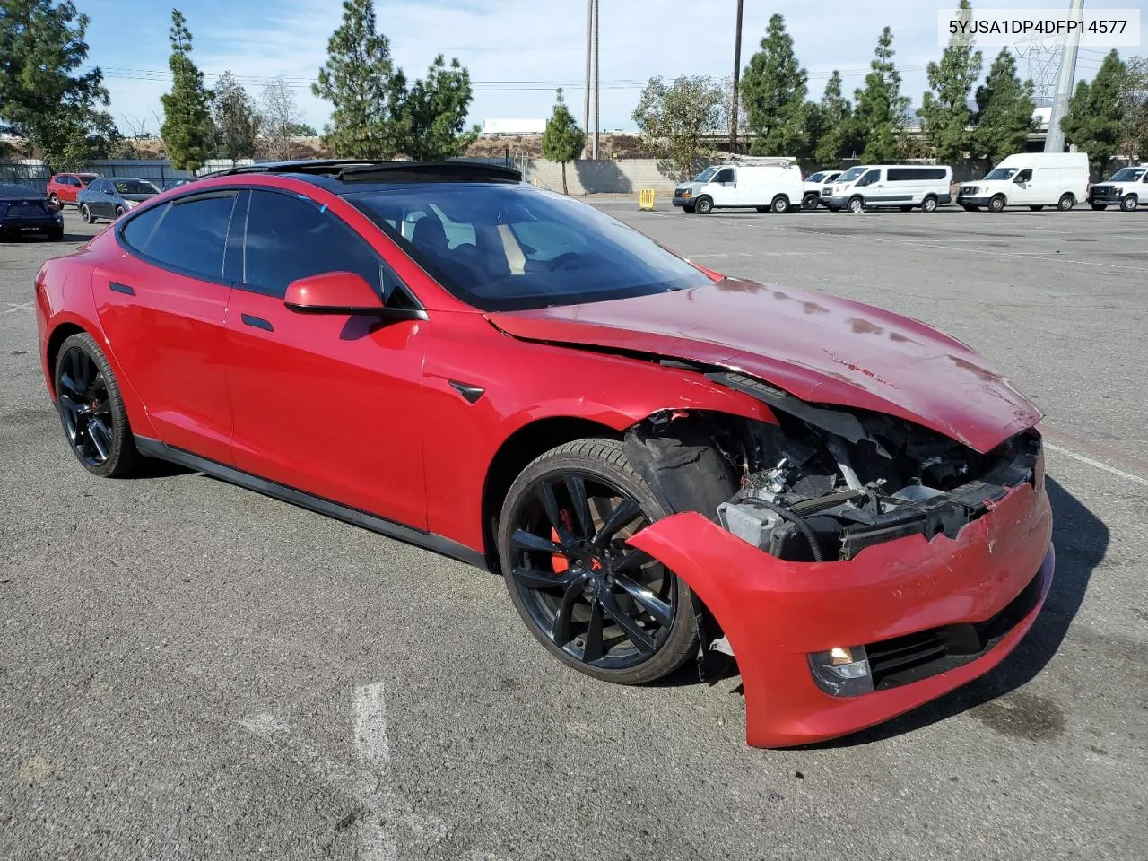 2013 Tesla Model S VIN: 5YJSA1DP4DFP14577 Lot: 79271784