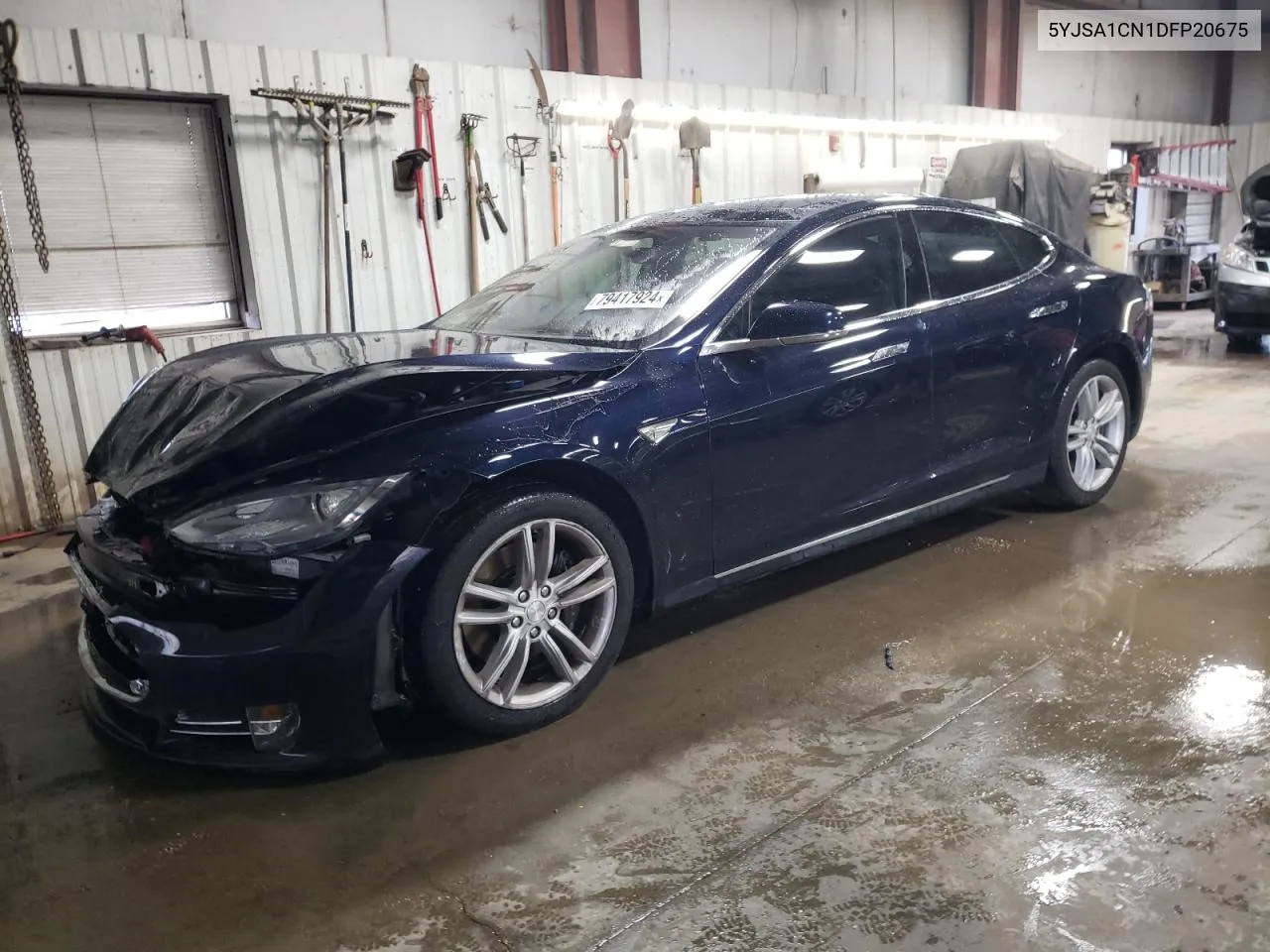 2013 Tesla Model S VIN: 5YJSA1CN1DFP20675 Lot: 79417924