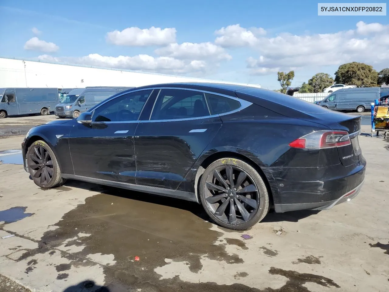 2013 Tesla Model S VIN: 5YJSA1CNXDFP20822 Lot: 80058654