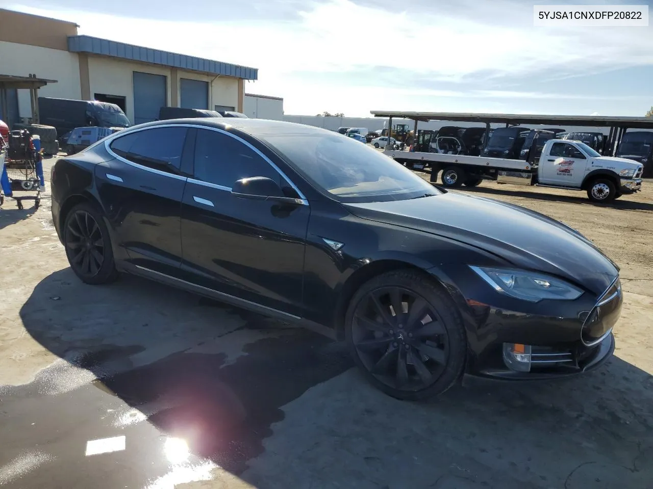 2013 Tesla Model S VIN: 5YJSA1CNXDFP20822 Lot: 80058654