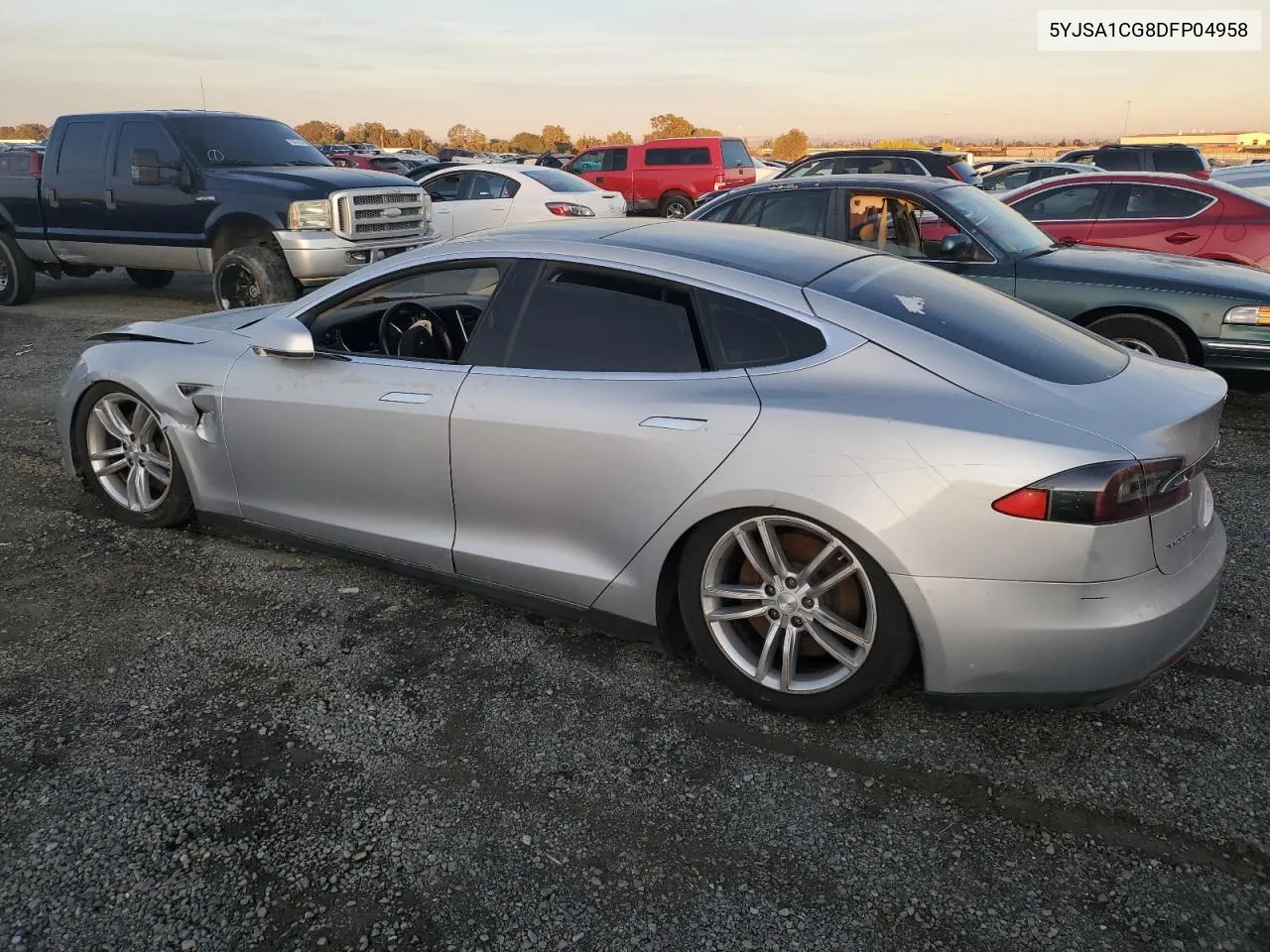 2013 Tesla Model S VIN: 5YJSA1CG8DFP04958 Lot: 80484904