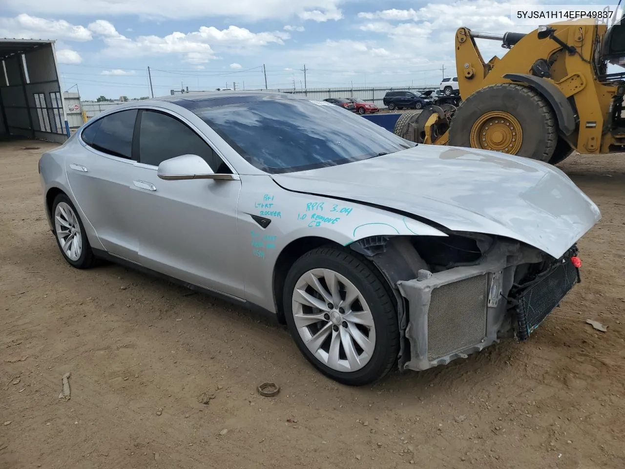 5YJSA1H14EFP49837 2014 Tesla Model S