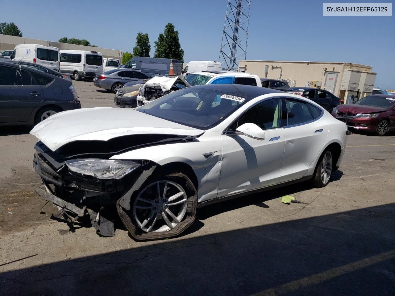 5YJSA1H12EFP65129 2014 Tesla Model S