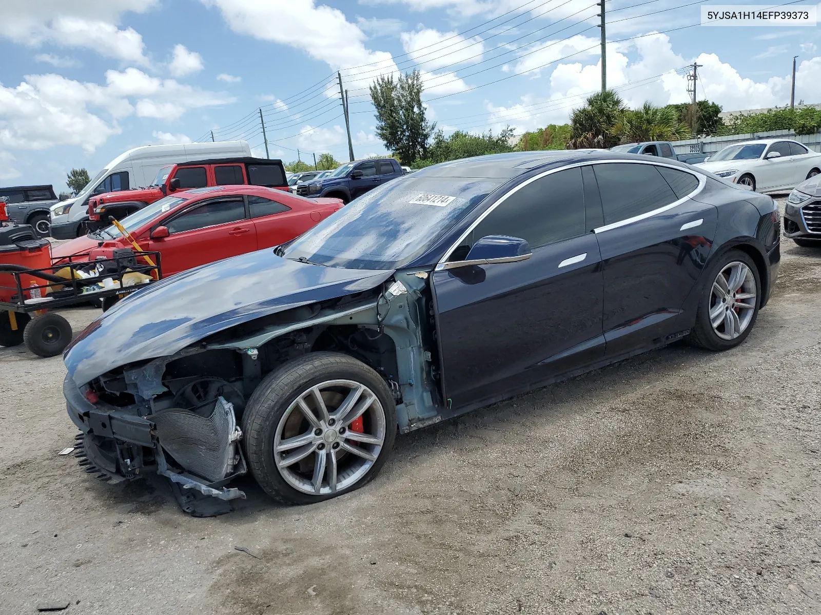 5YJSA1H14EFP39373 2014 Tesla Model S