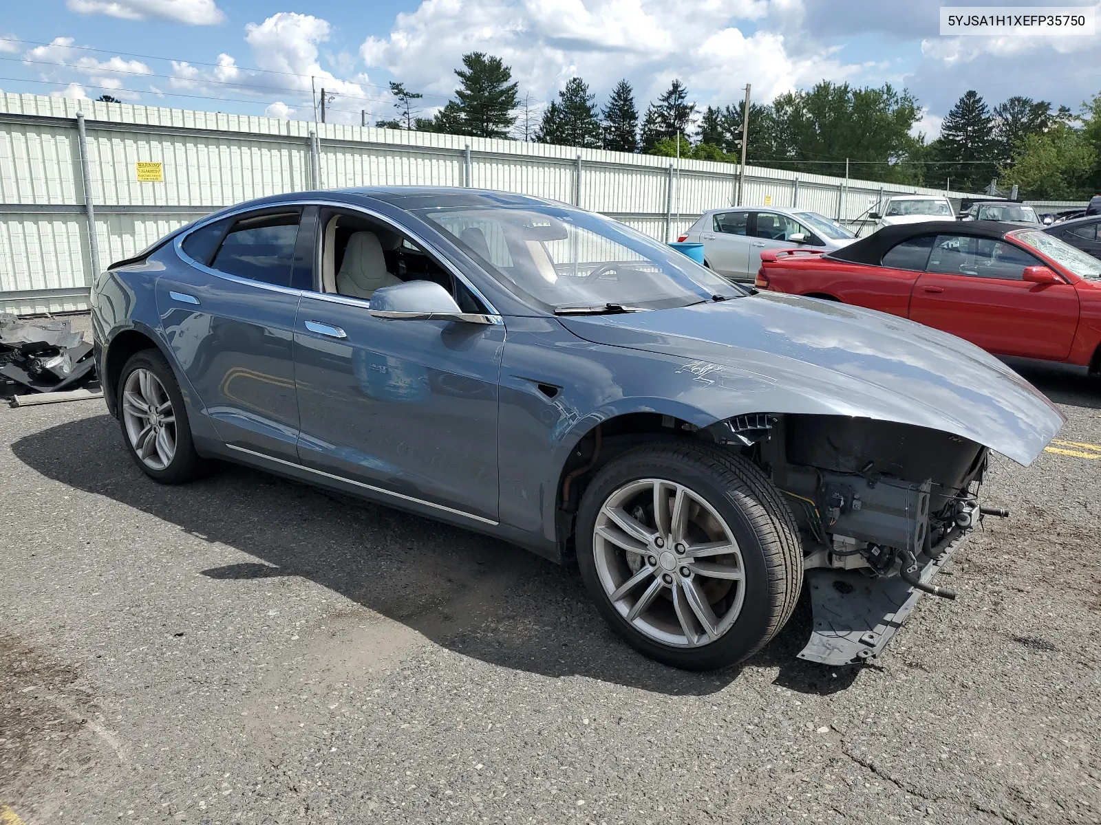 5YJSA1H1XEFP35750 2014 Tesla Model S