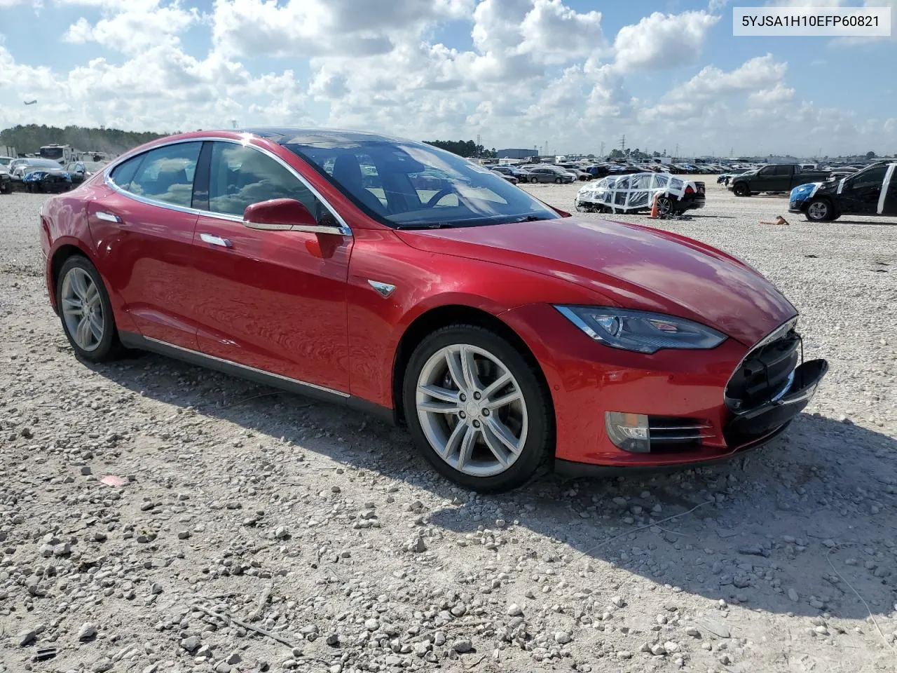 2014 Tesla Model S VIN: 5YJSA1H10EFP60821 Lot: 67303284