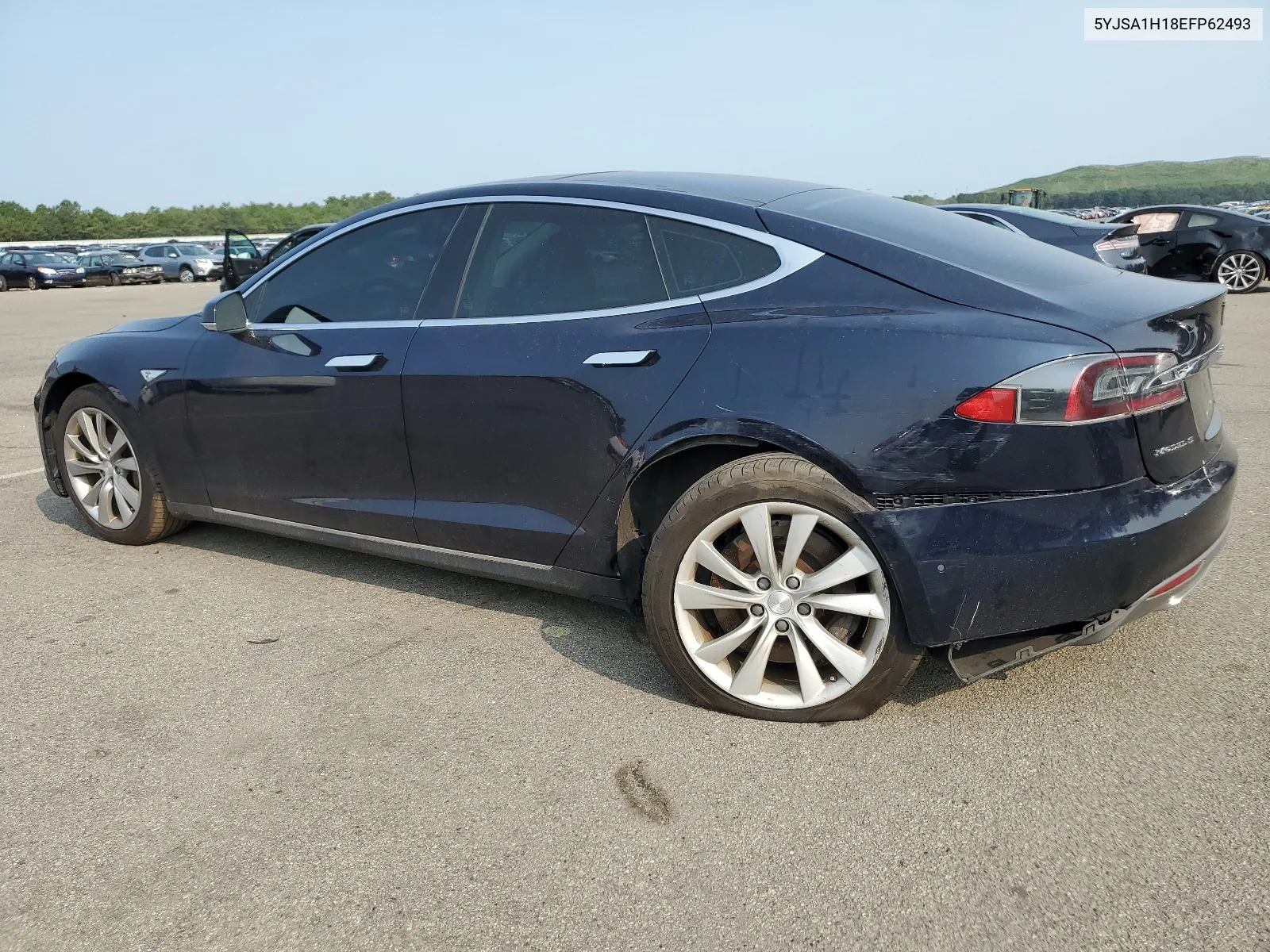 2014 Tesla Model S VIN: 5YJSA1H18EFP62493 Lot: 67482914