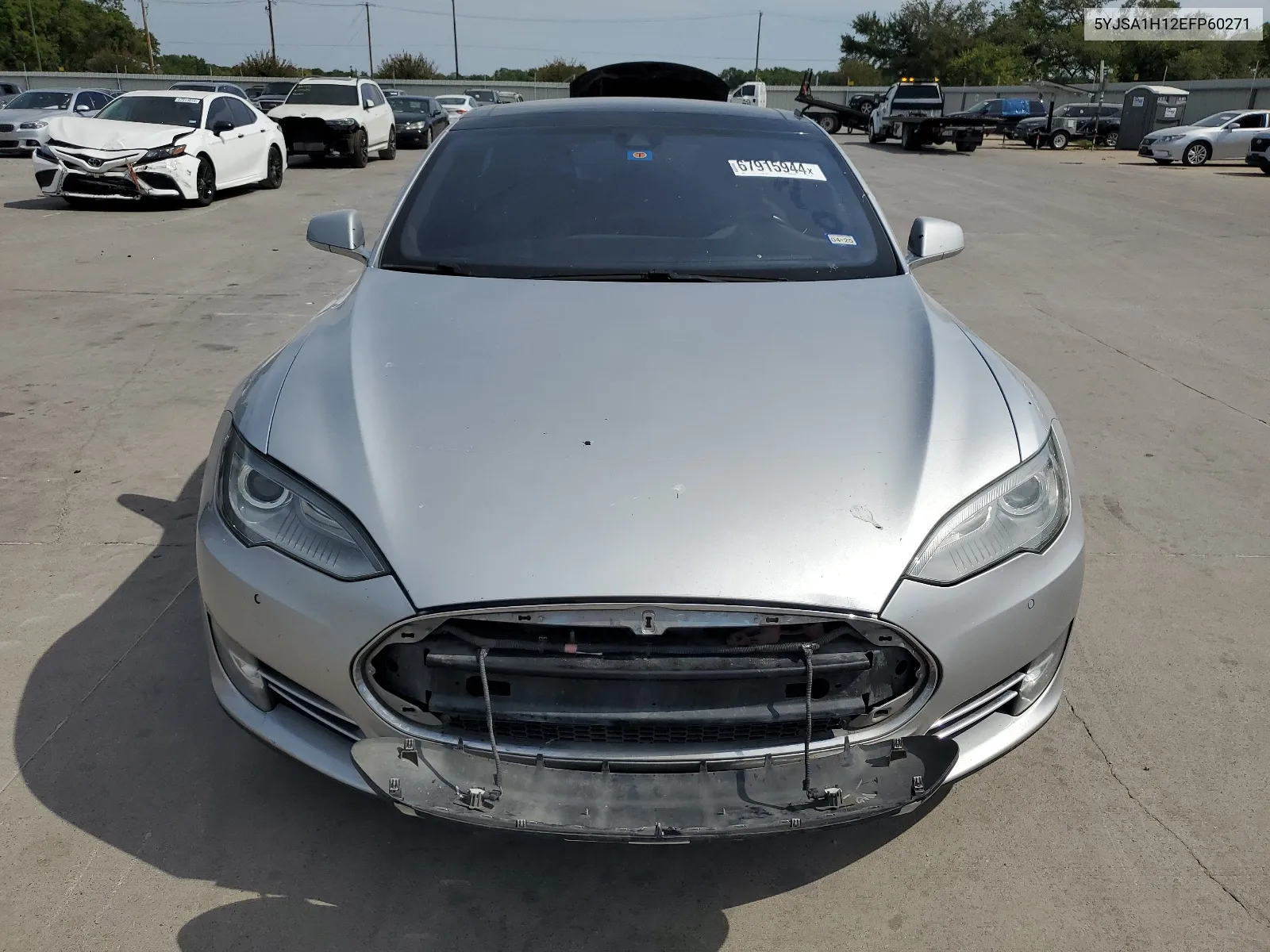 2014 Tesla Model S VIN: 5YJSA1H12EFP60271 Lot: 67915944