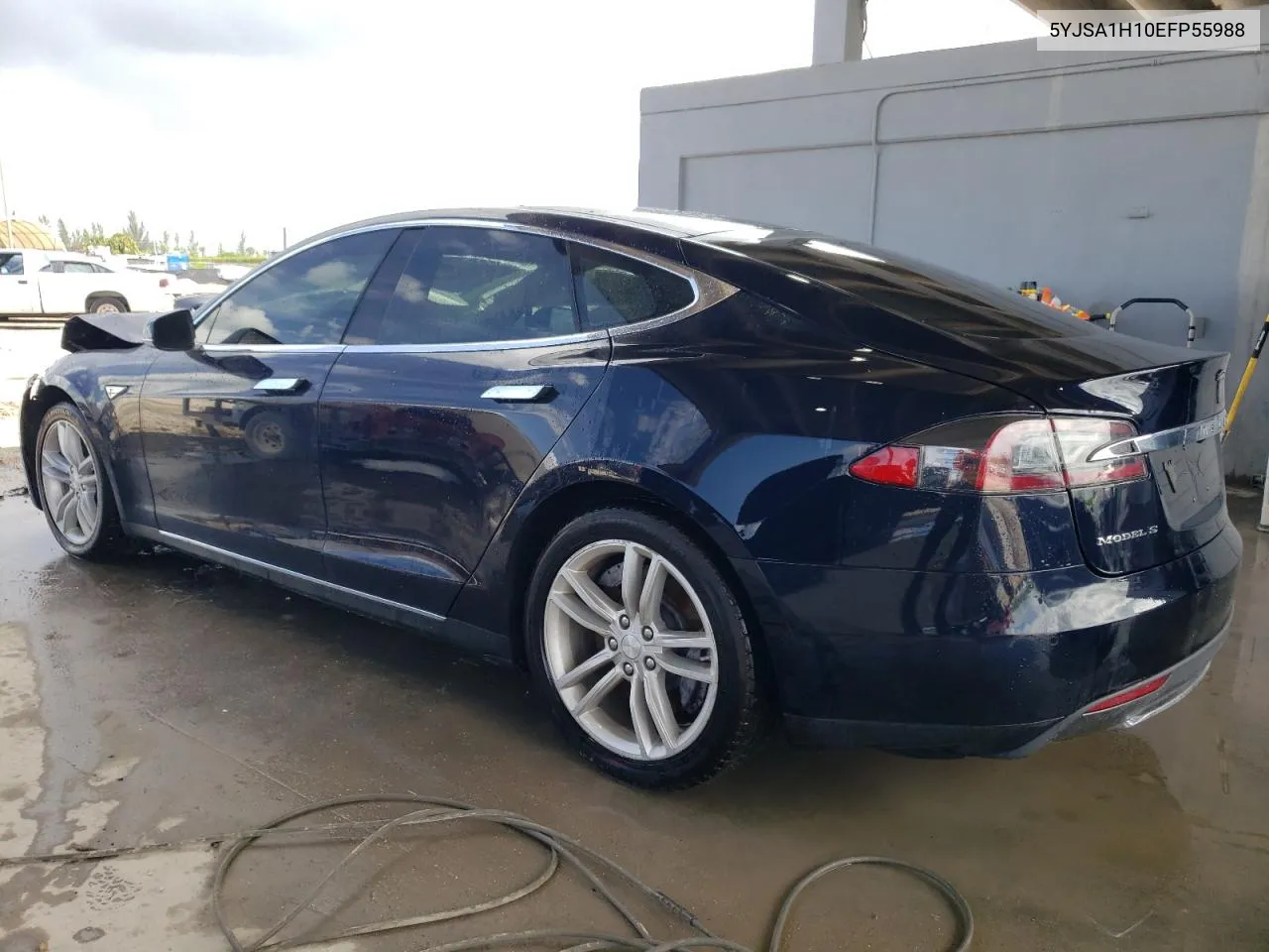 2014 Tesla Model S VIN: 5YJSA1H10EFP55988 Lot: 68362754