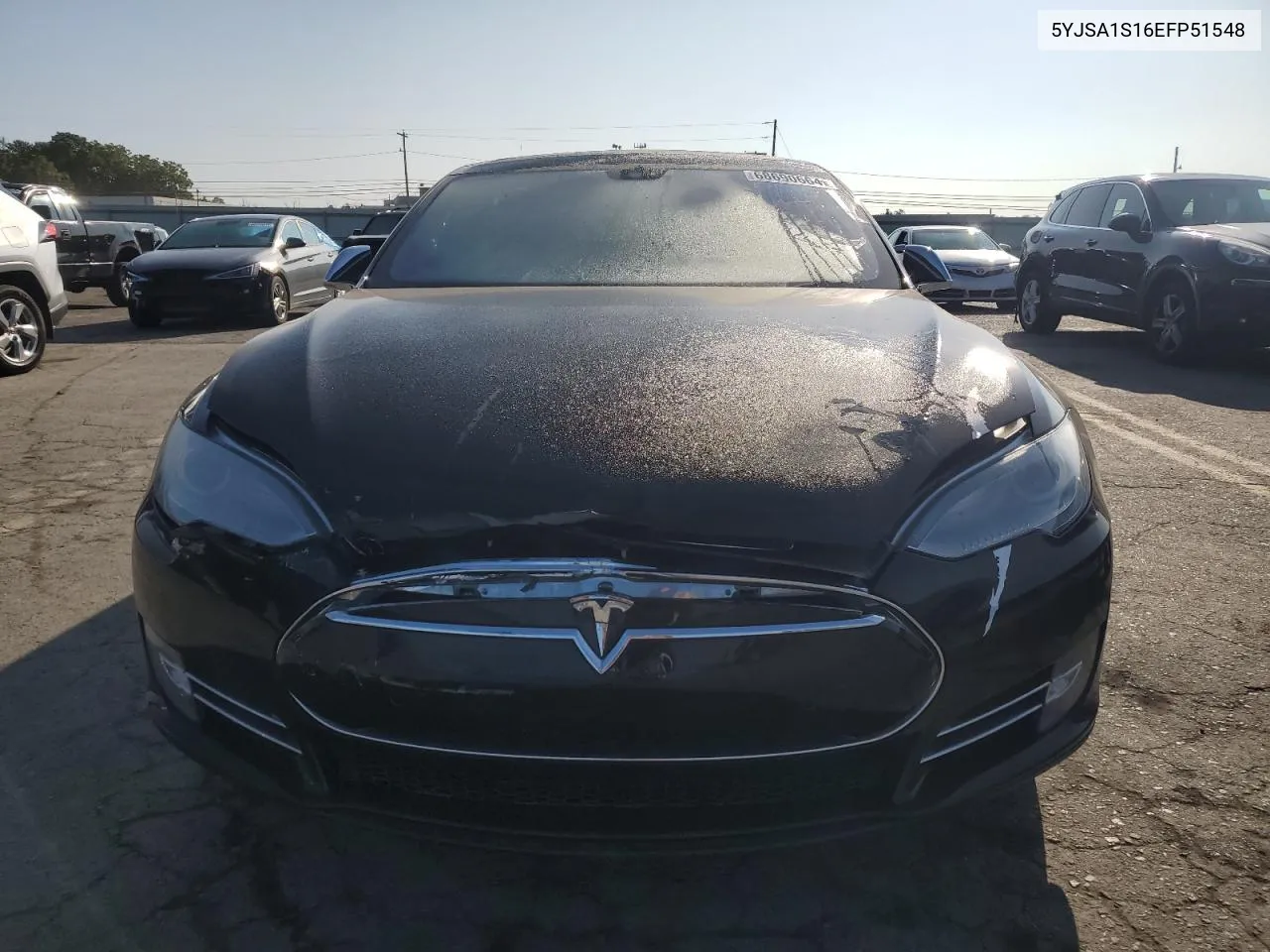 2014 Tesla Model S VIN: 5YJSA1S16EFP51548 Lot: 68690664