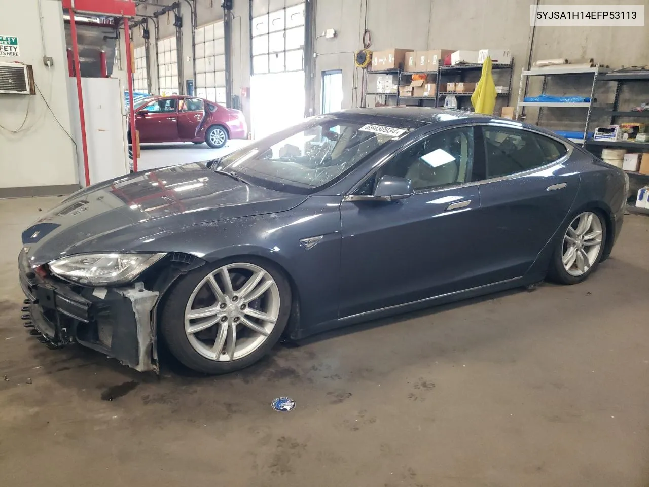 2014 Tesla Model S VIN: 5YJSA1H14EFP53113 Lot: 69430934