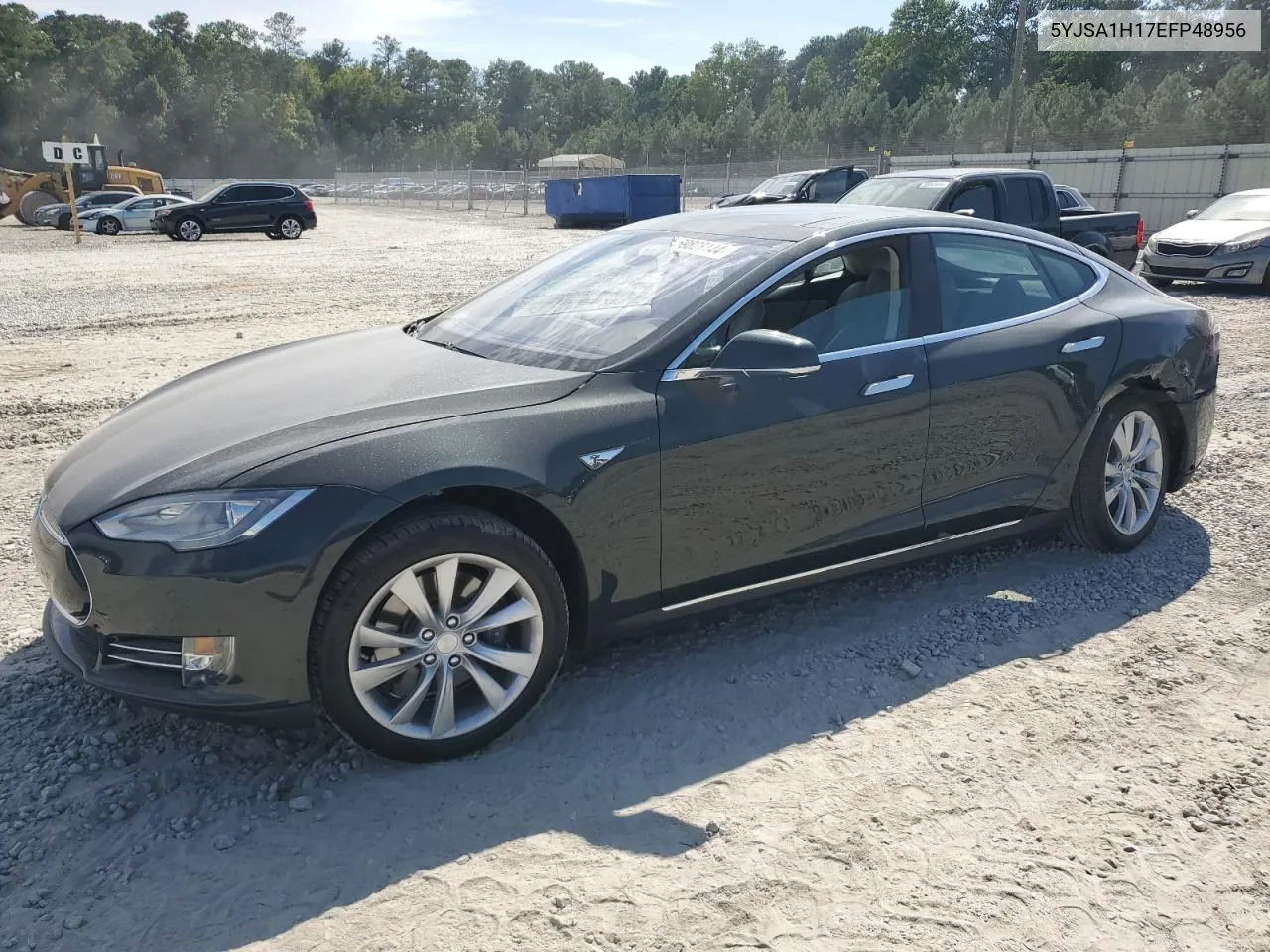 2014 Tesla Model S VIN: 5YJSA1H17EFP48956 Lot: 69828144