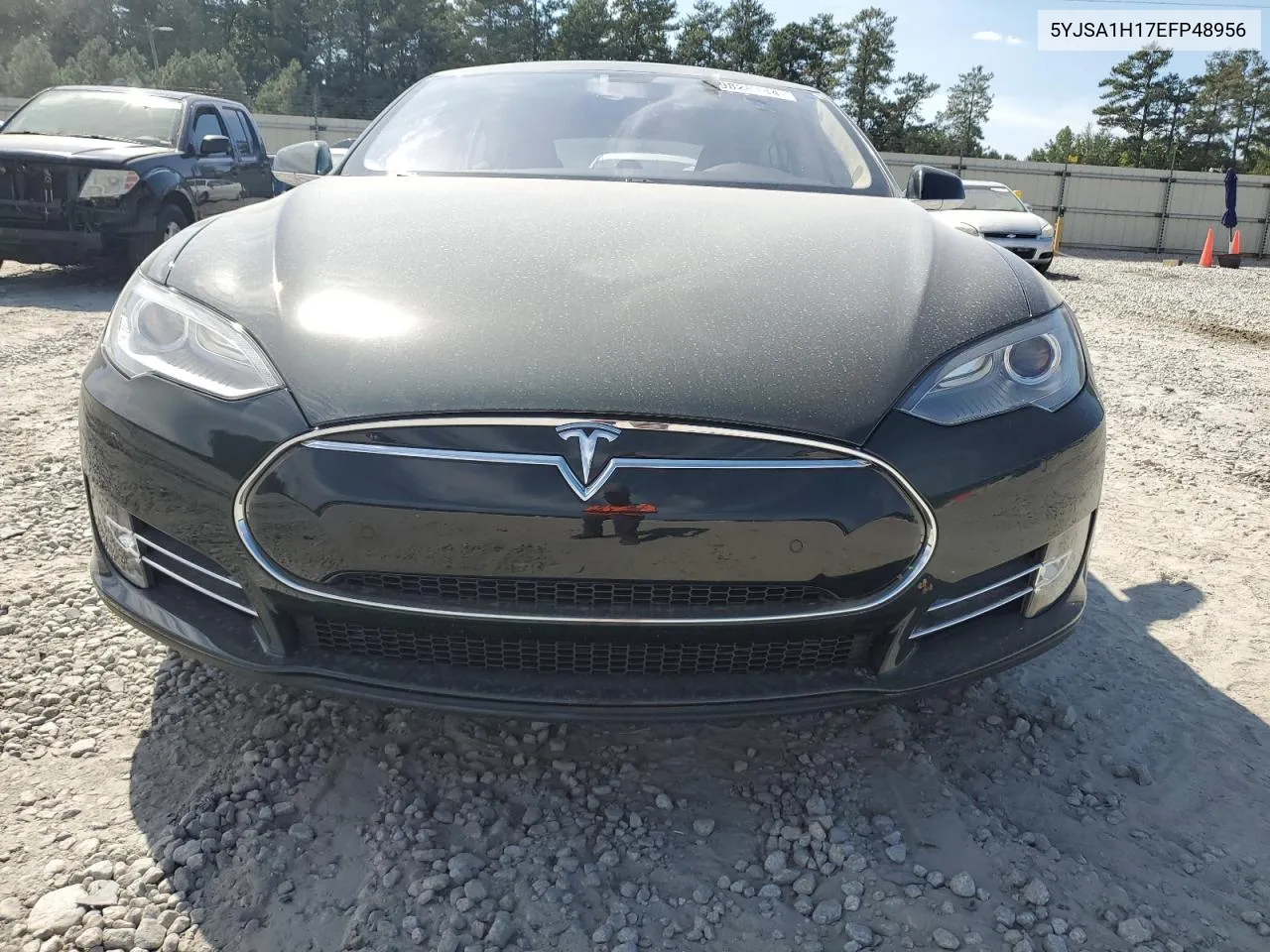 2014 Tesla Model S VIN: 5YJSA1H17EFP48956 Lot: 69828144